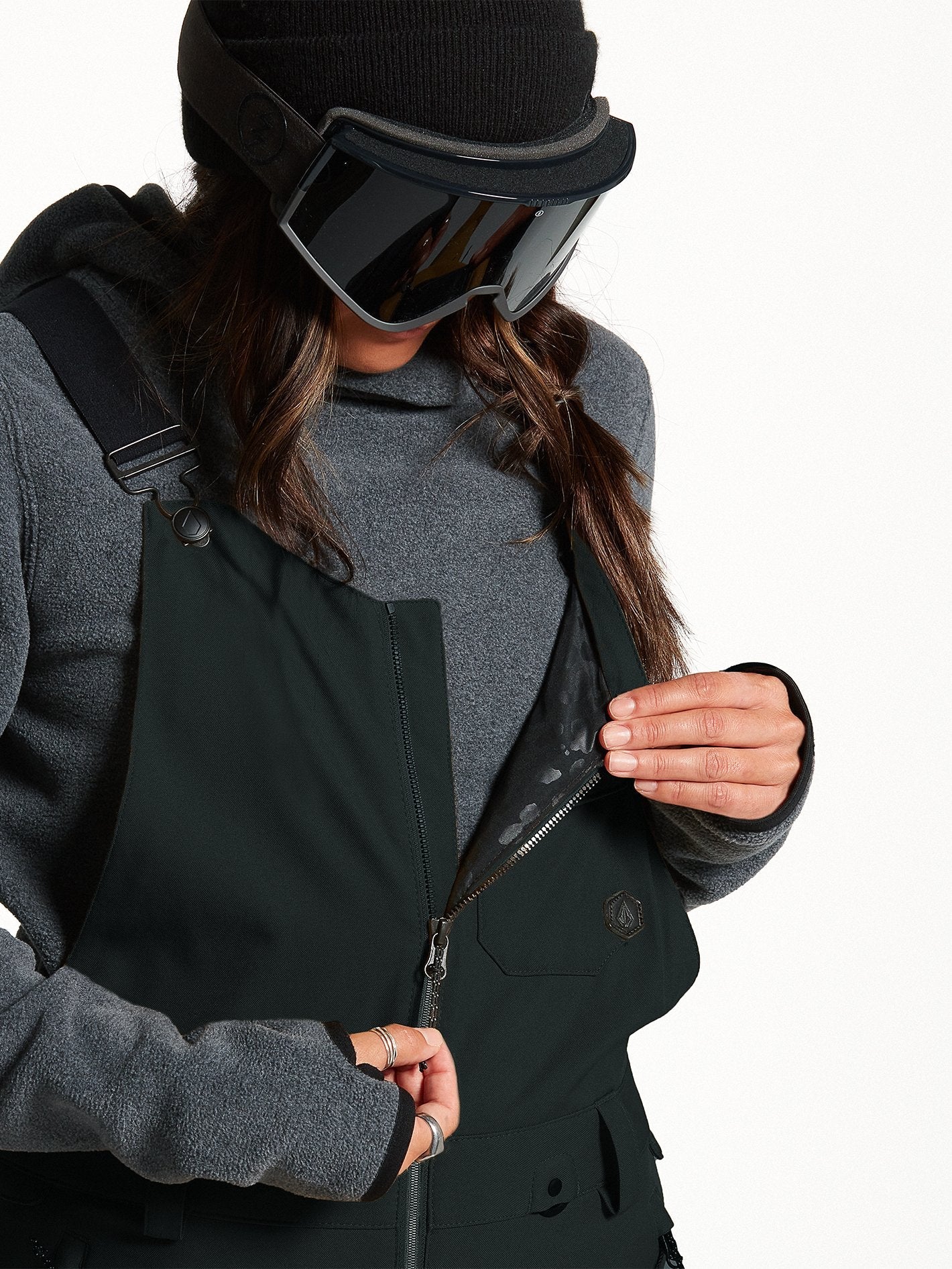 Swift snow overalls - BLACK