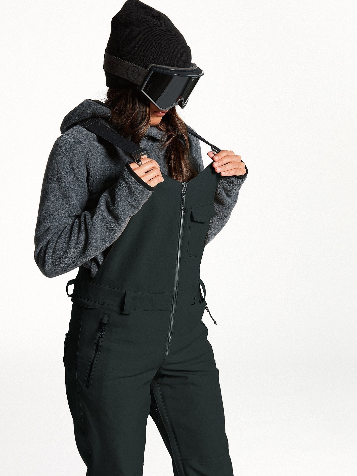 Swift snow overalls - BLACK