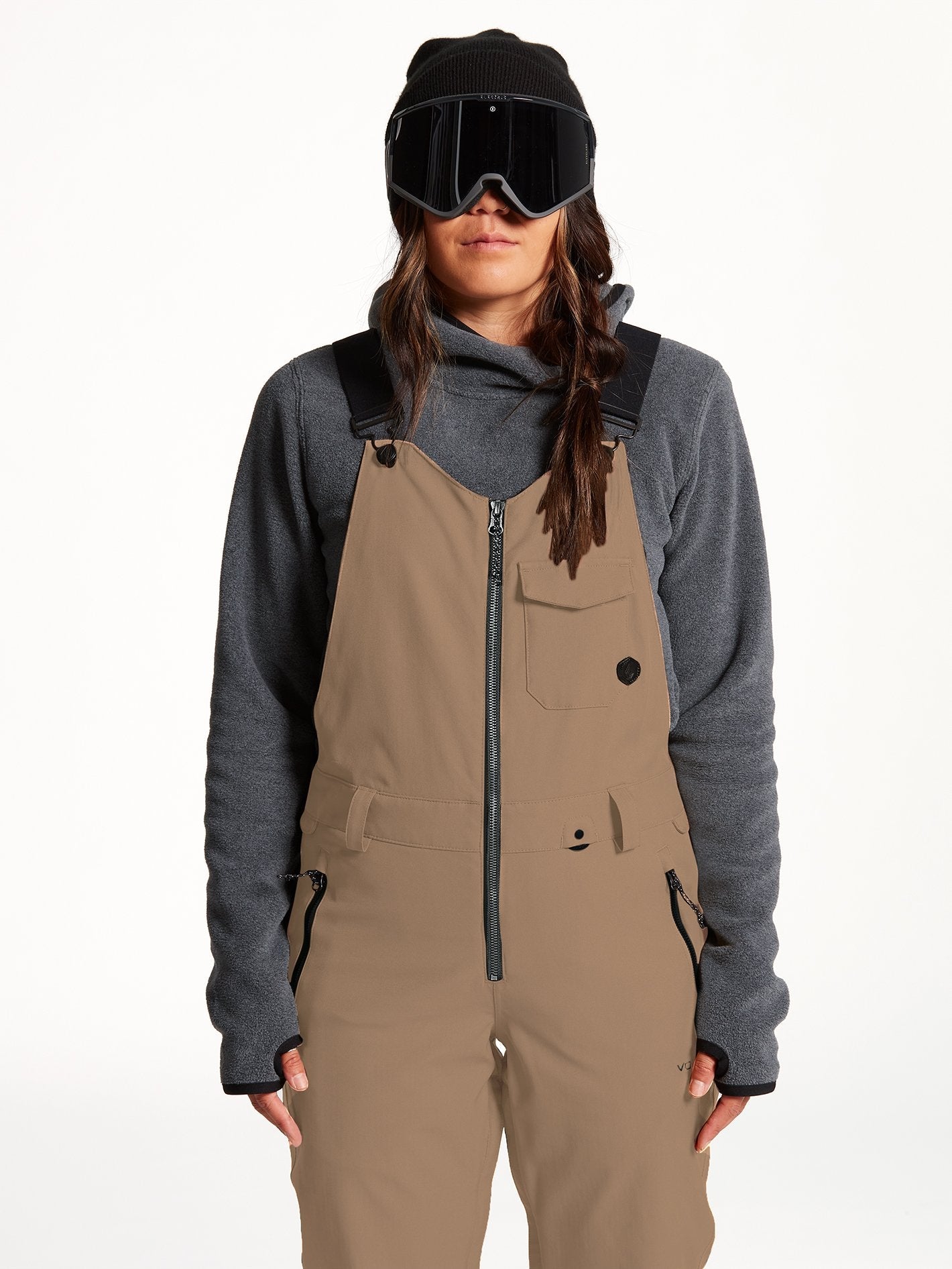Swift snow overalls - COFFEE