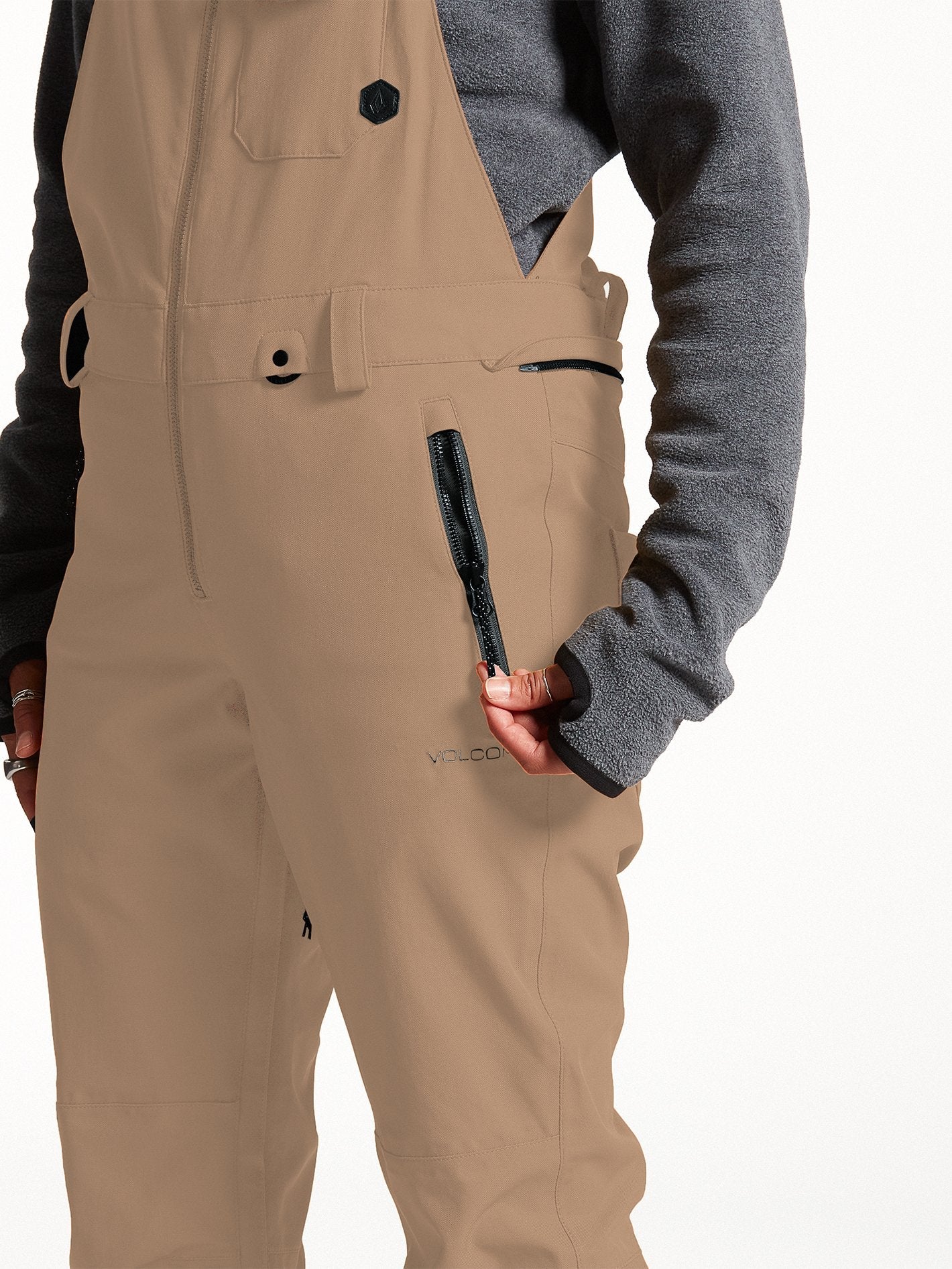 Swift snow overalls - COFFEE