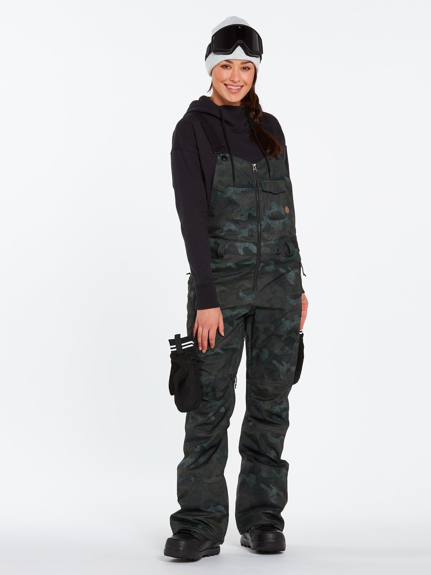 Swift snow overalls - COVERT GREEN