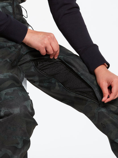 Swift snow overalls - COVERT GREEN