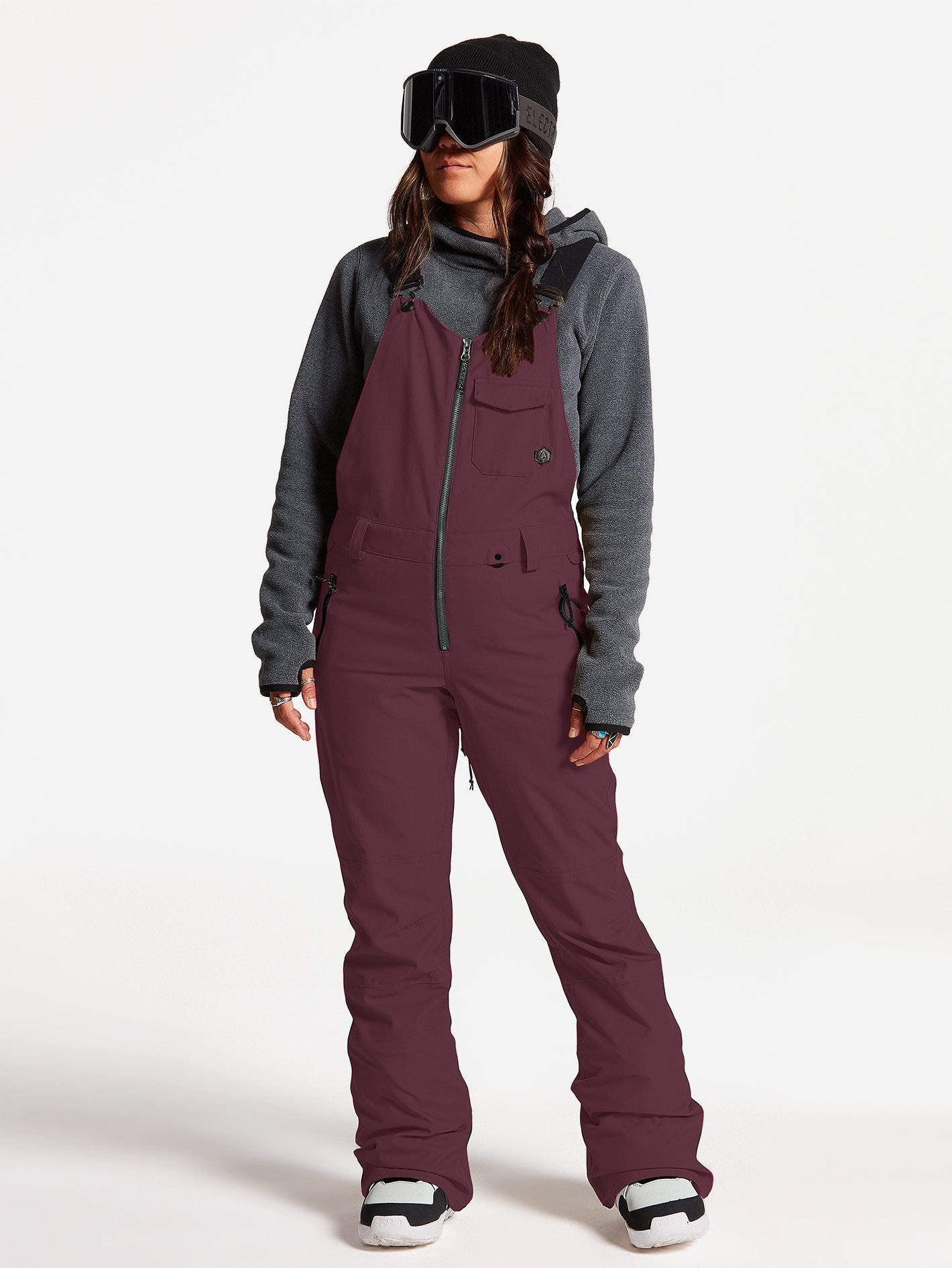 Swift Snow Bib - MERLOT
