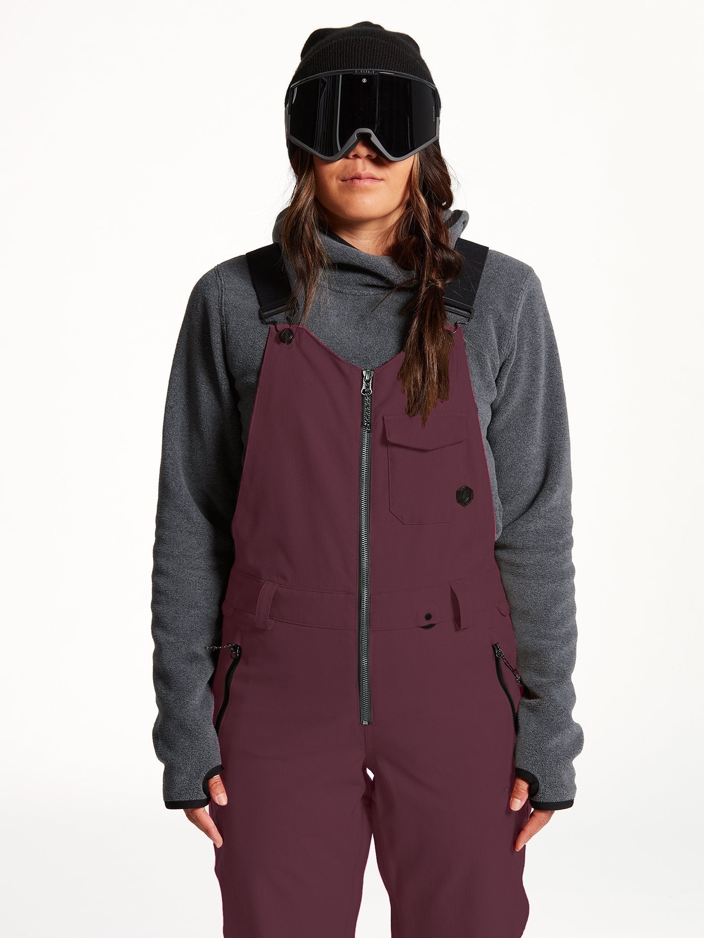 Swift Snow Bib - MERLOT