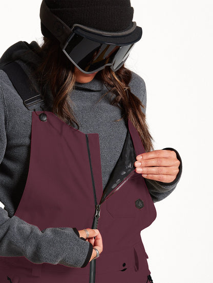 Swift Snow Bib - MERLOT