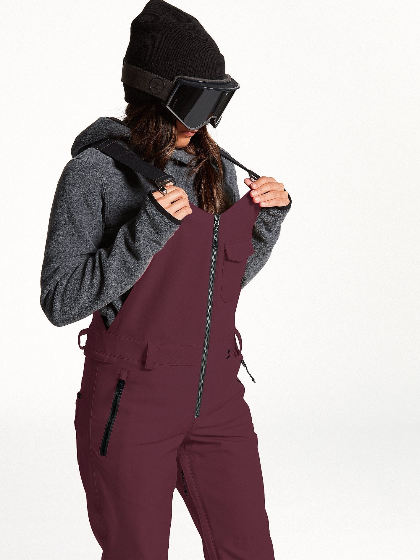 Swift Snow Bib - MERLOT
