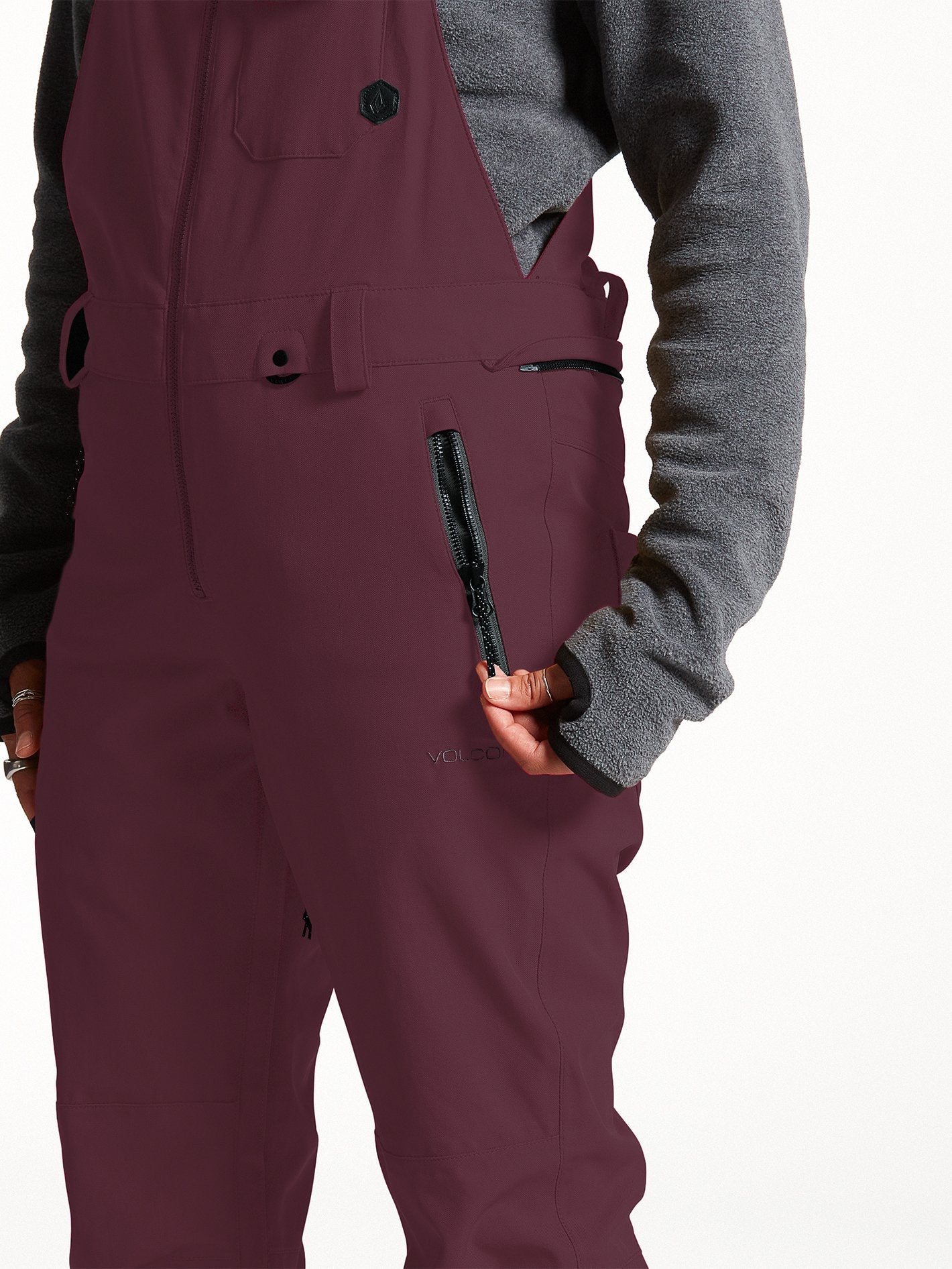 Swift Snow Bib - MERLOT