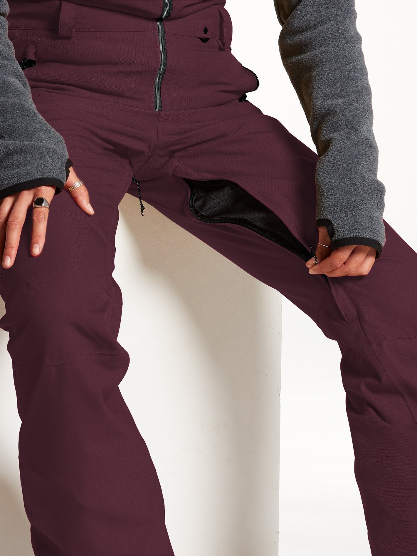 Swift Snow Bib - MERLOT