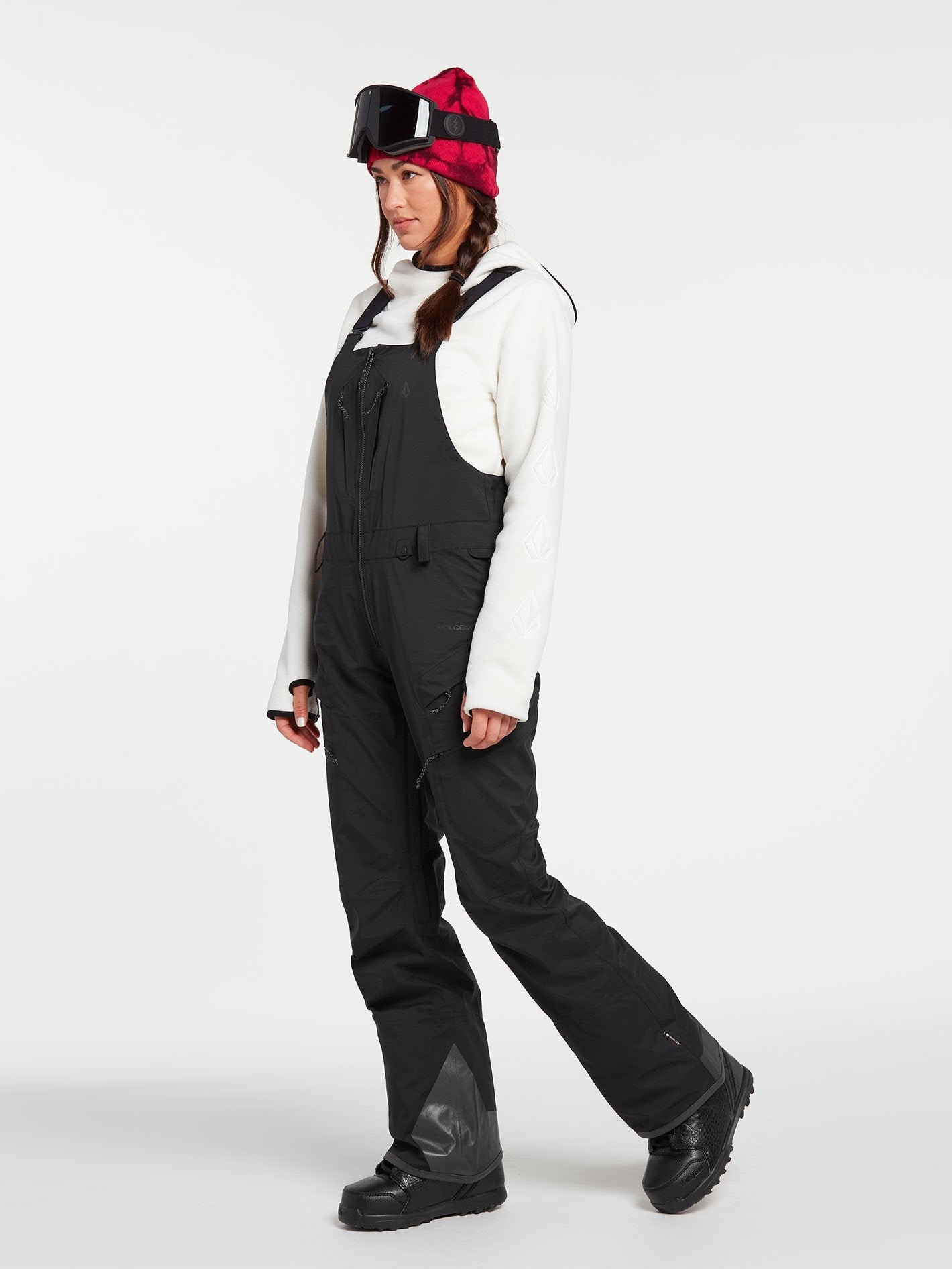 Vs 3L Stretch Gore-Tex Snow Overalls - BLACK