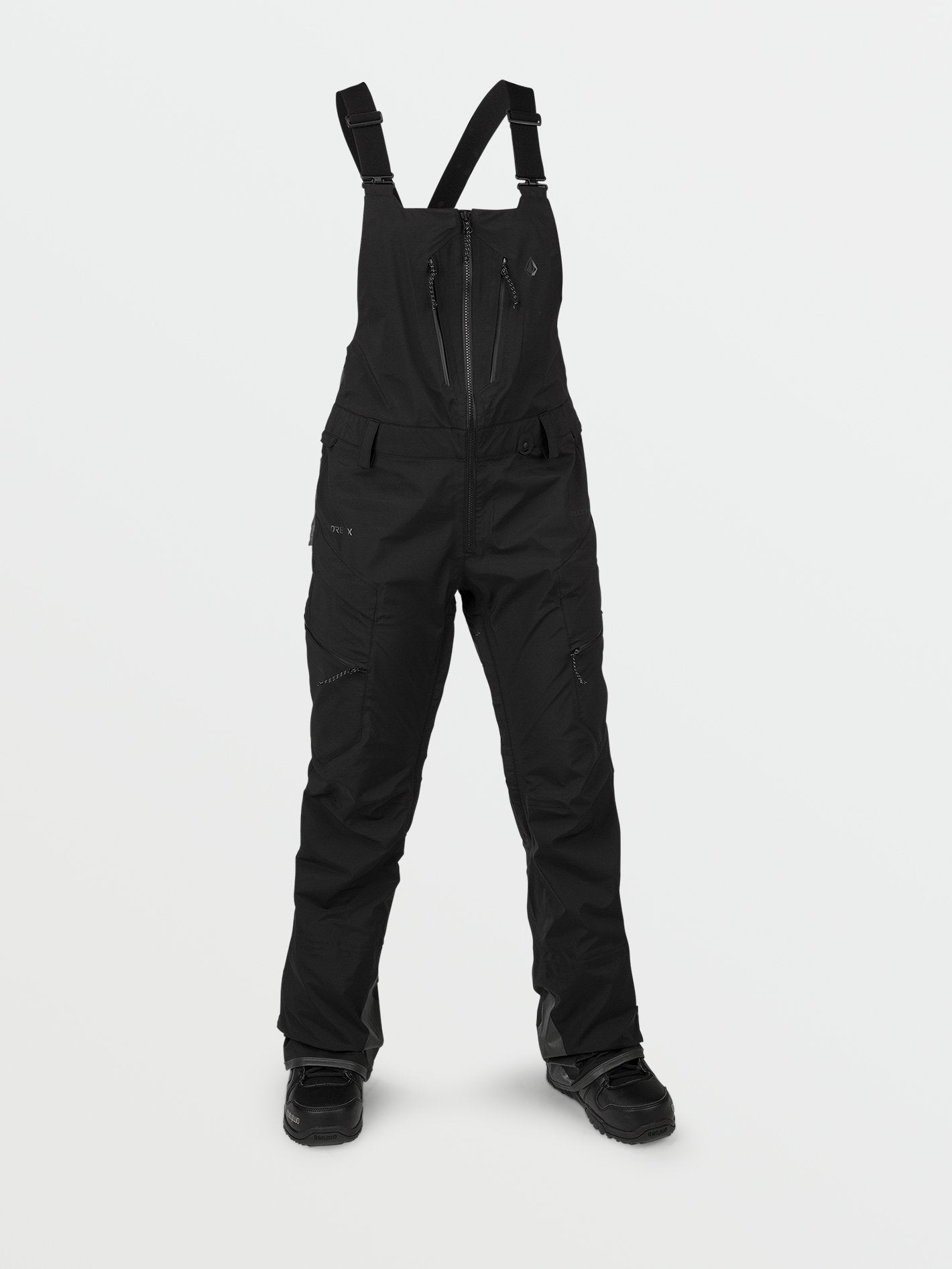 Vs 3L Stretch Gore-Tex Snow Overalls - BLACK