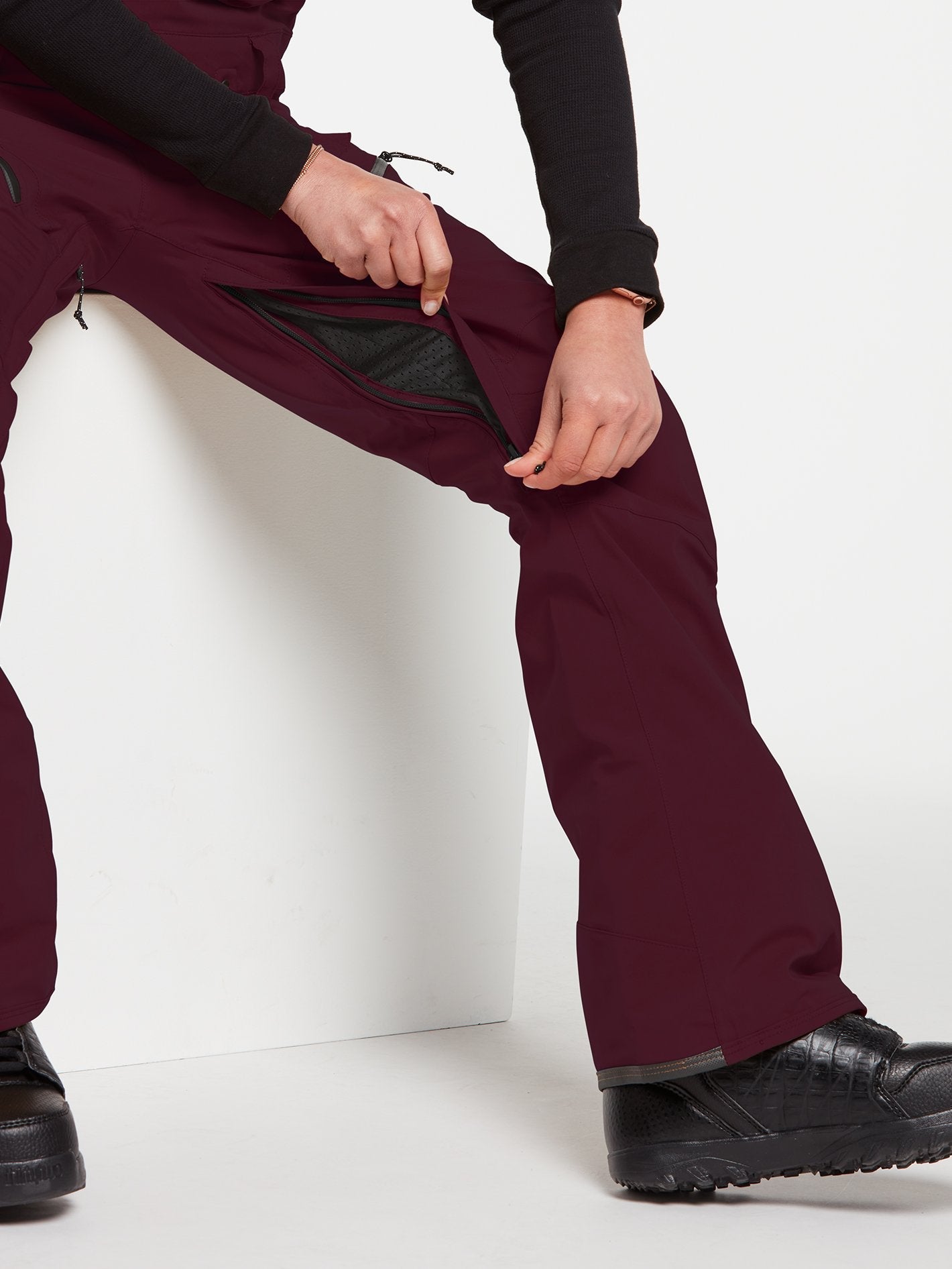 Salopette de snow Elm Stretch Gore-Tex - MERLOT