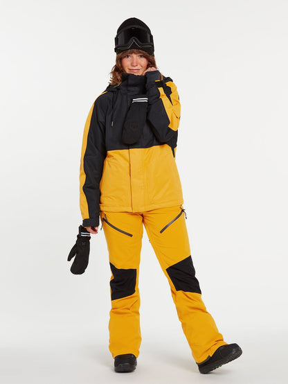 Elm Stretch Gore-Tex Snow Overalls - RESIN GOLD