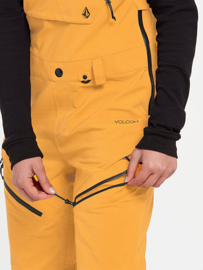 Elm Stretch Gore-Tex Snow Overalls - RESIN GOLD