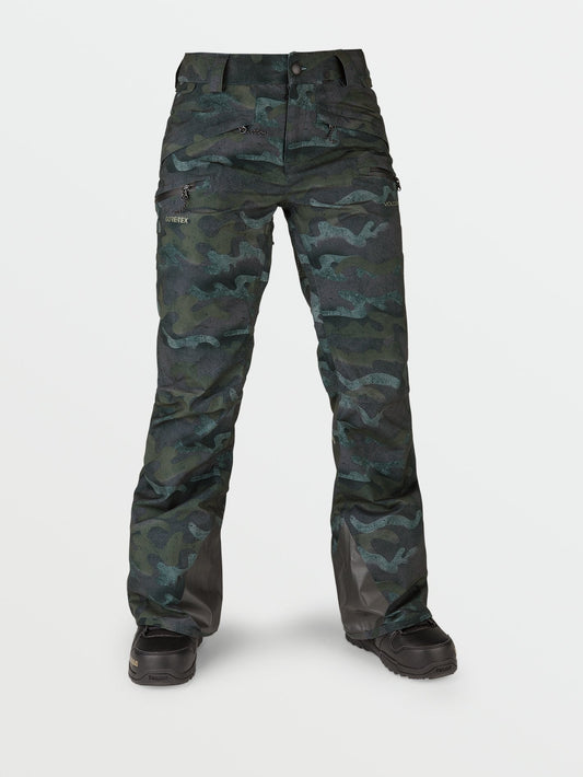 Pantalon de snow Flor Stretch Gore-Tex - COVERT GREEN