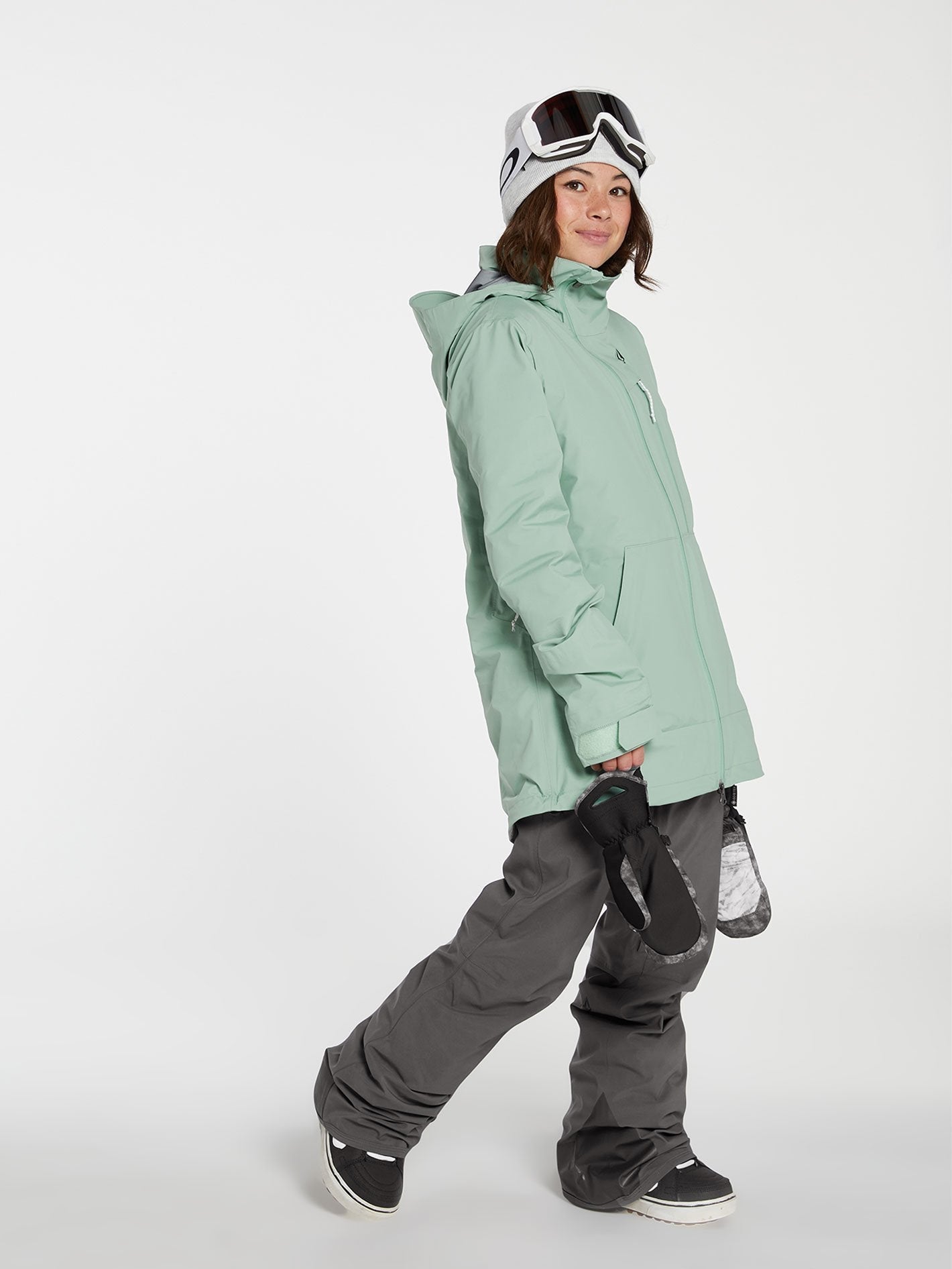 Pantalon de snow Flor Stretch Gore-Tex - DARK GREY