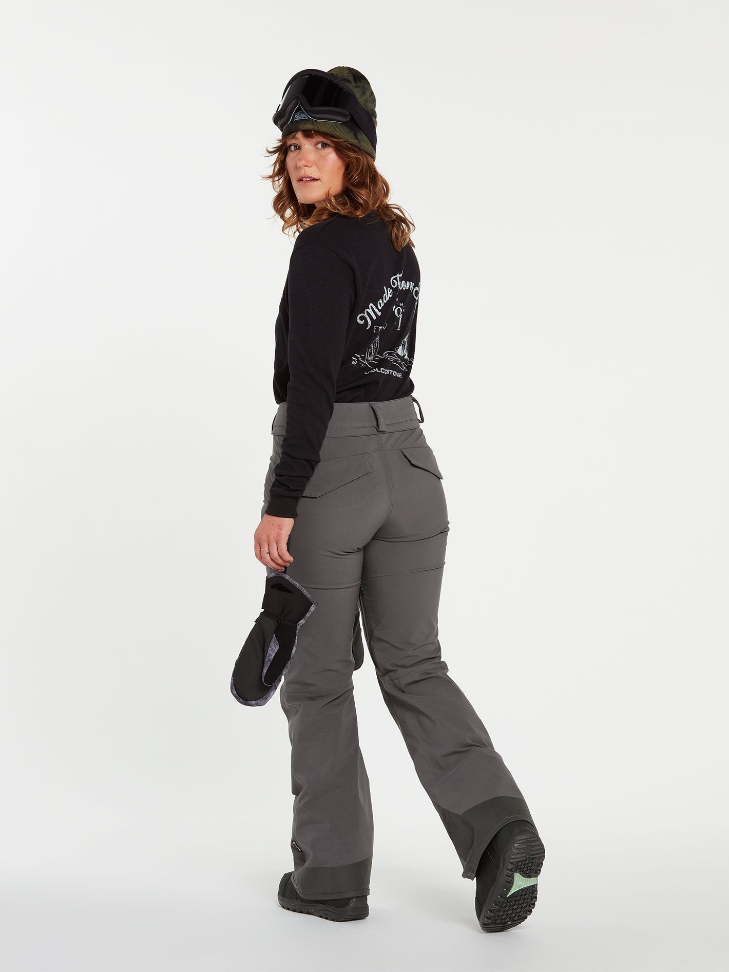 Pantalon de snow Flor Stretch Gore-Tex - DARK GREY