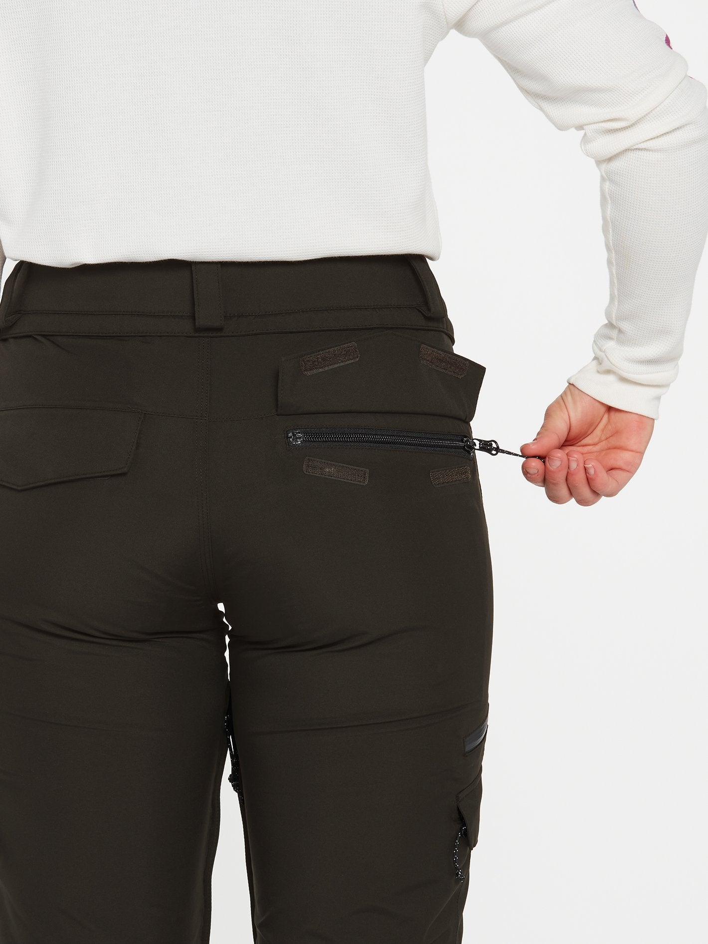 Aston Gore-Tex snow pants - BLACK GREEN