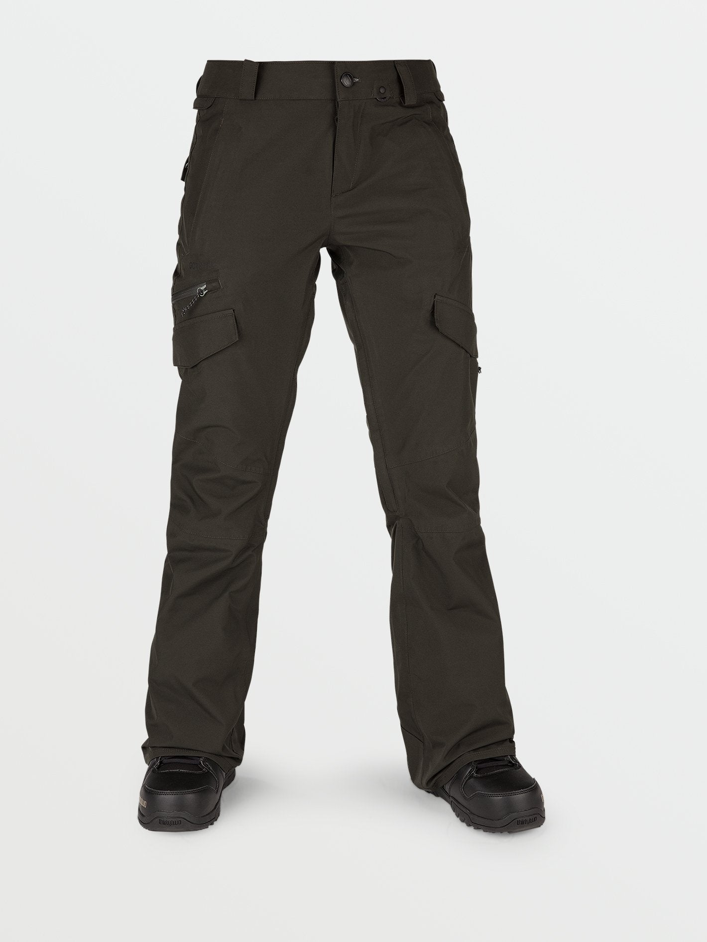 Aston Gore-Tex snow pants - BLACK GREEN