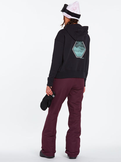 Hallen snow pants - MERLOT
