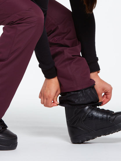 Hallen snow pants - MERLOT