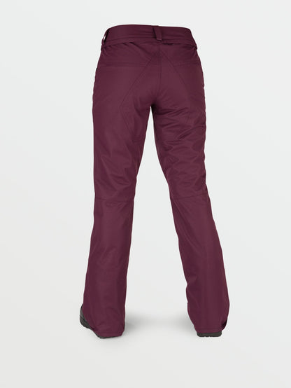 Hallen snow pants - MERLOT