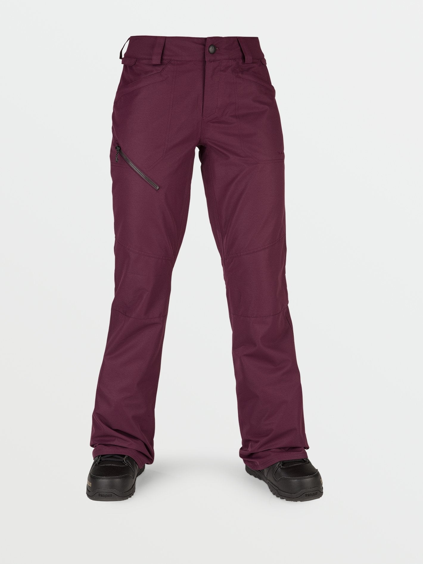 Hallen snow pants - MERLOT