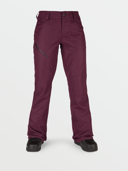 Hallen snow pants - MERLOT