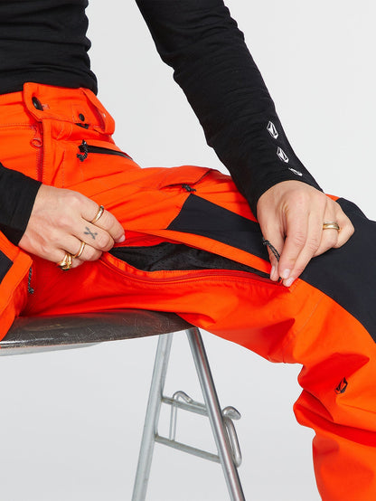 V.Co At Stretch Gore-Tex Snow Pants - Orange Shock