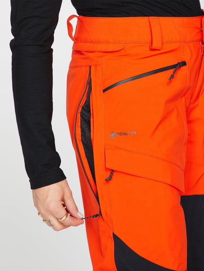 V.Co At Stretch Gore-Tex Snow Pants - Orange Shock