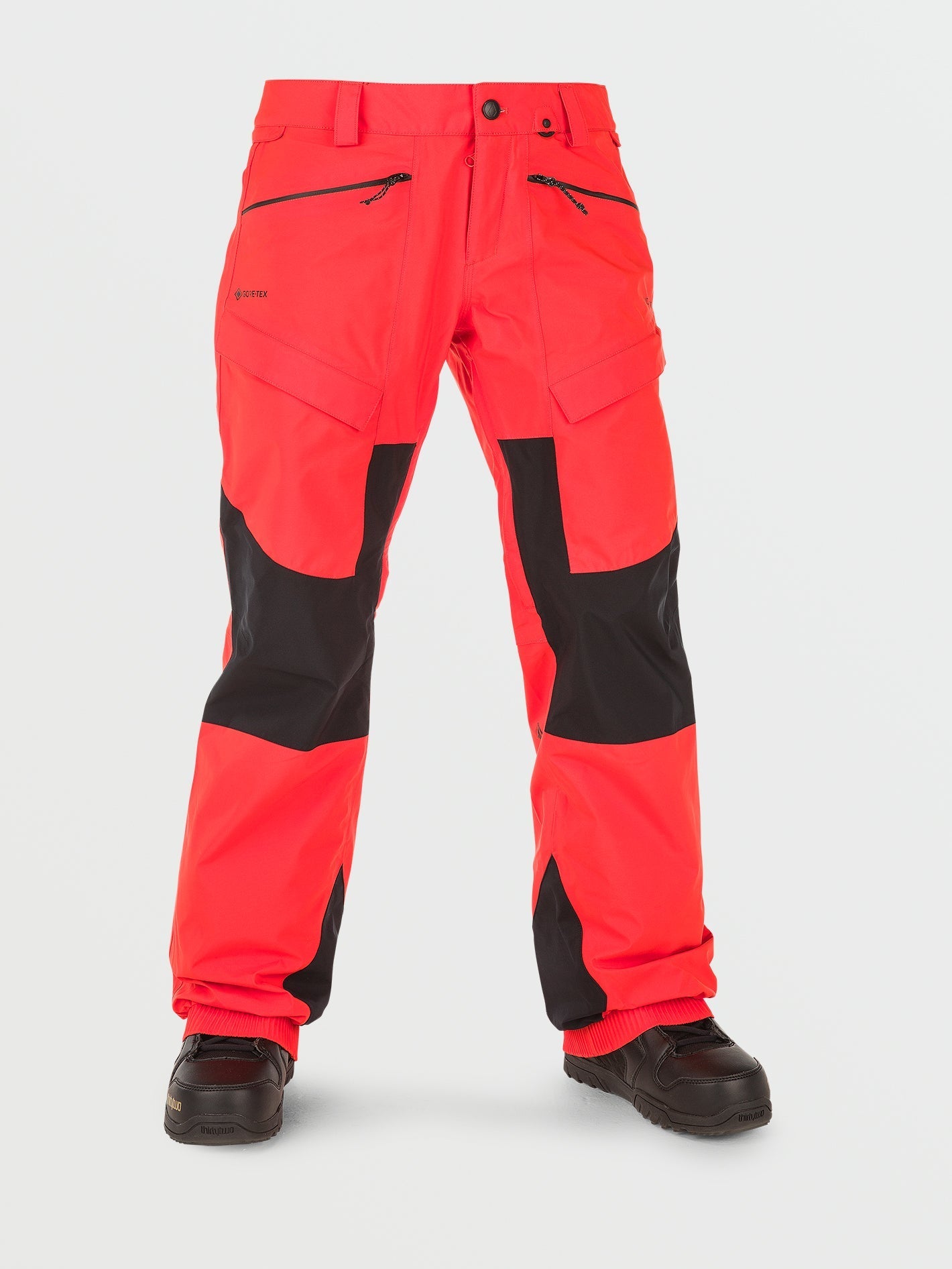 V.Co At Stretch Gore-Tex Snow Pants - Orange Shock