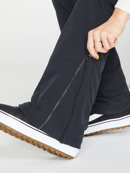 Battle Stretch High Rise Snow Pants - Black