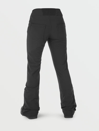 Battle Stretch High Rise Snow Pants - Black