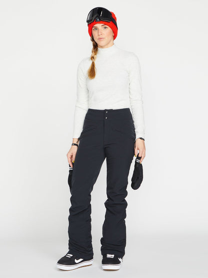 Battle Stretch High Rise Snow Pants - Black