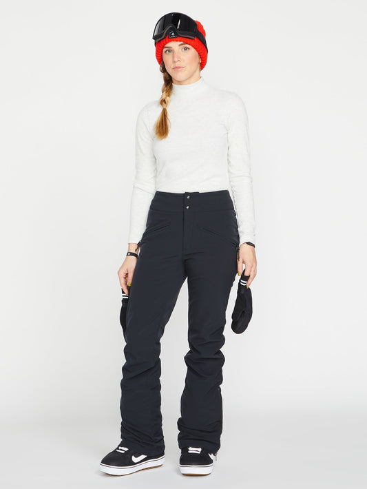 Battle Stretch High Rise Schneehose - Schwarz
