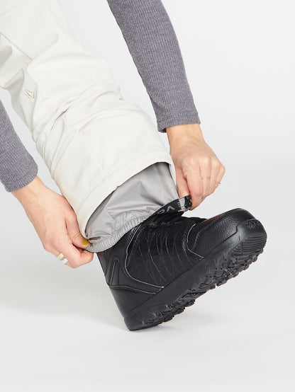 Battle Stretch High Rise Snow Pants - Off White
