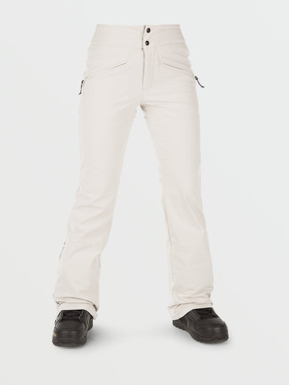 Battle Stretch High Rise Snow Pants - Off White