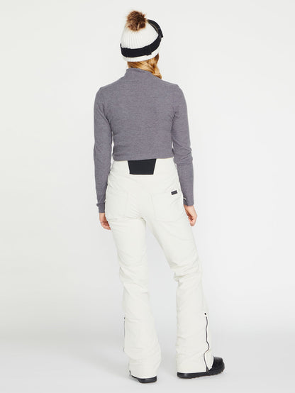 Battle Stretch High Rise Snow Pants - Off White