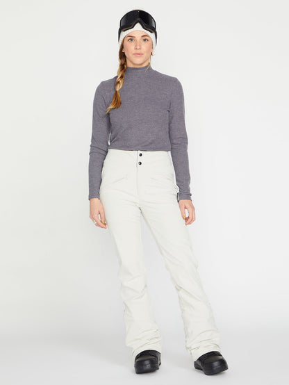 Battle Stretch High Rise Snow Pants - Off White