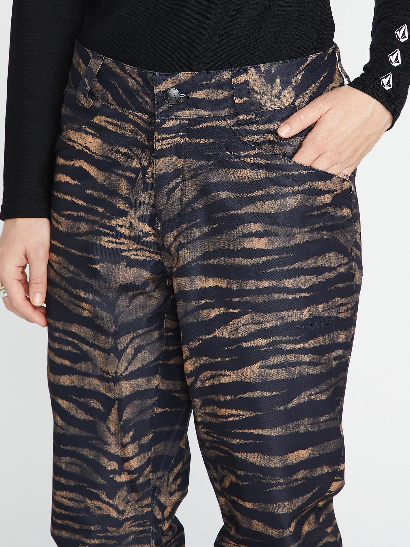 Pantalon de snow Hallen - Tiger Print