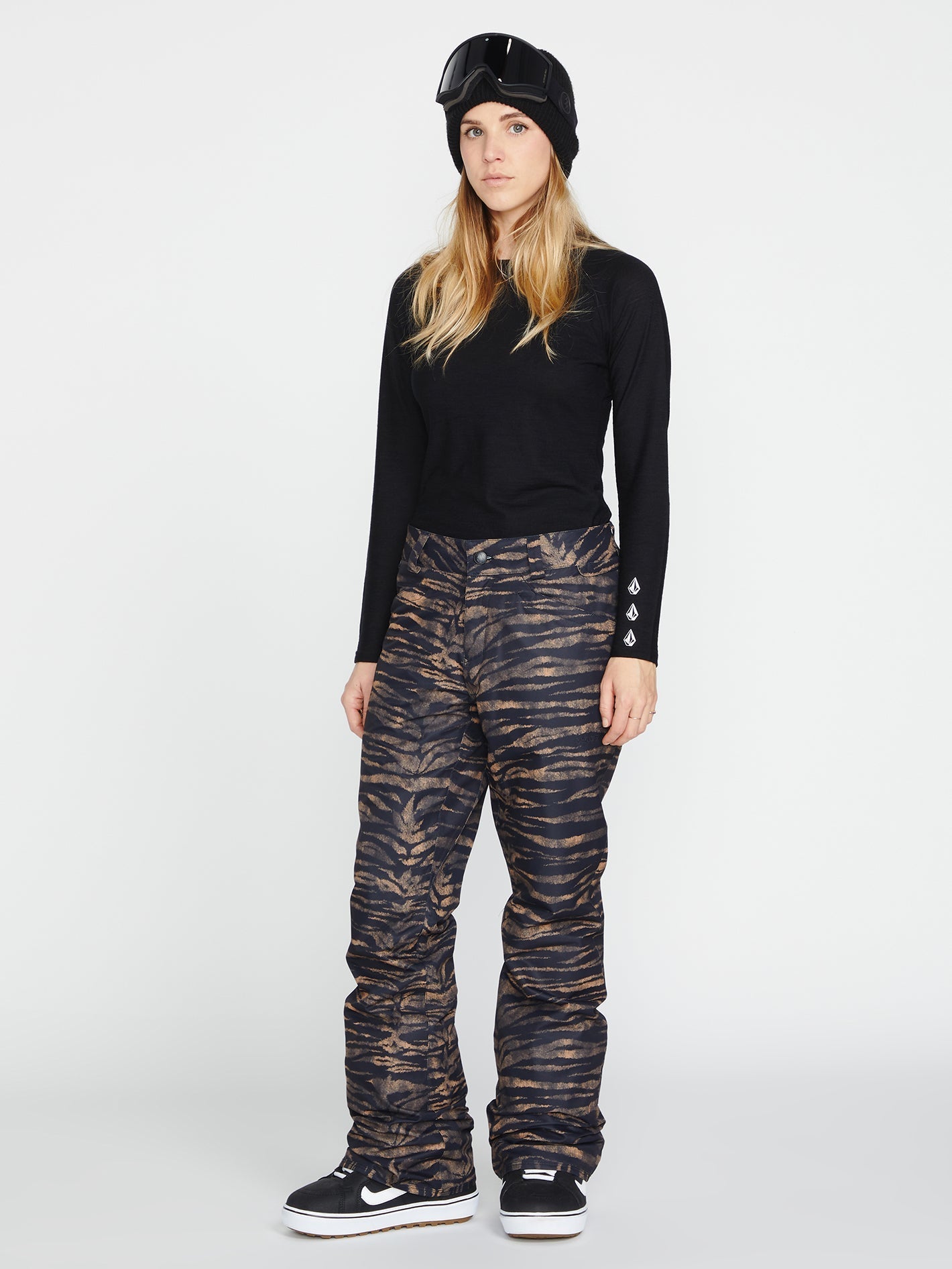 Hallen Snow Pants - Tiger Print