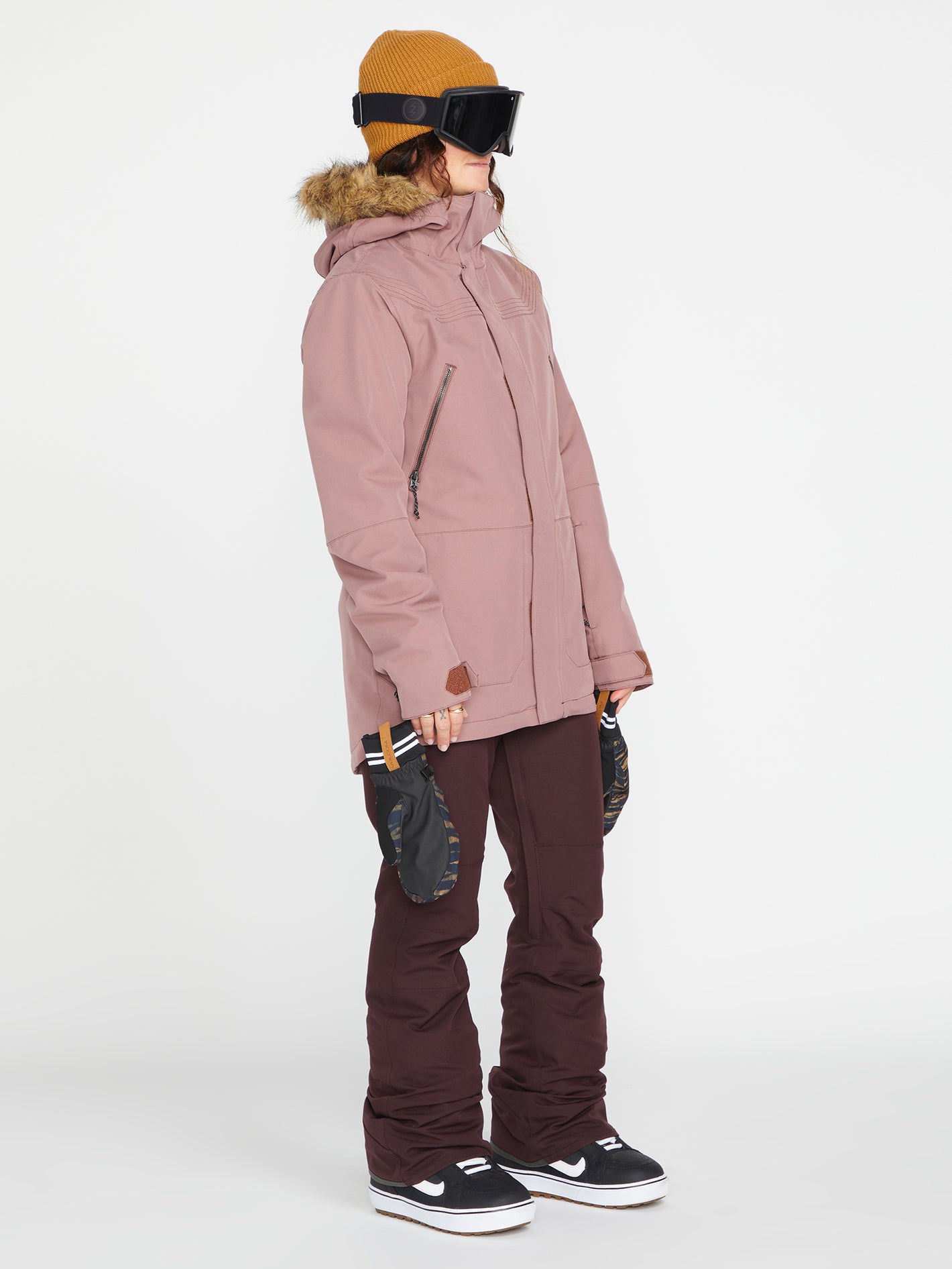 Swift Schneeoverall - Black Plum