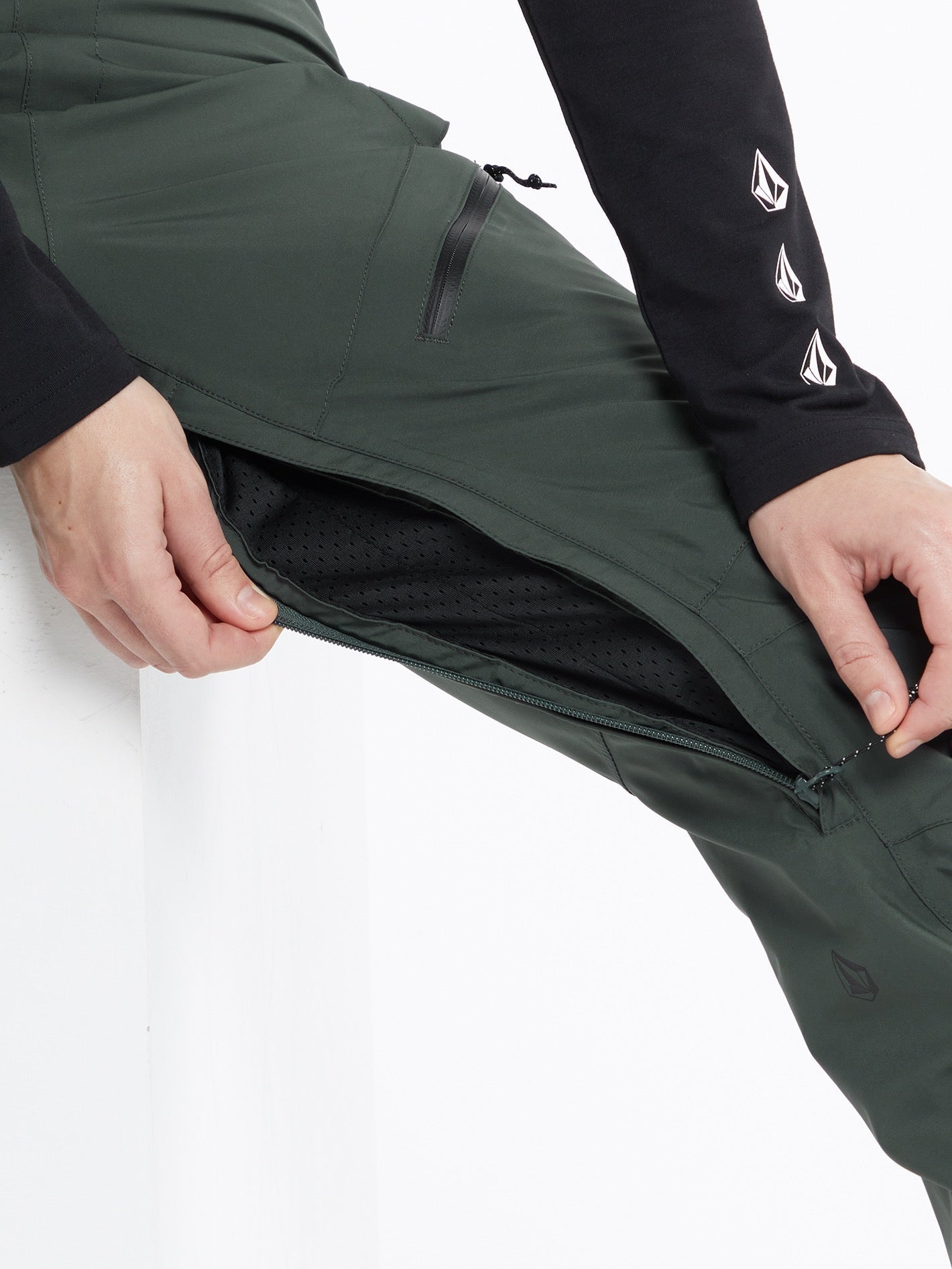 Elm Stretch Gore-Tex Overalls - EUCALYPTUS