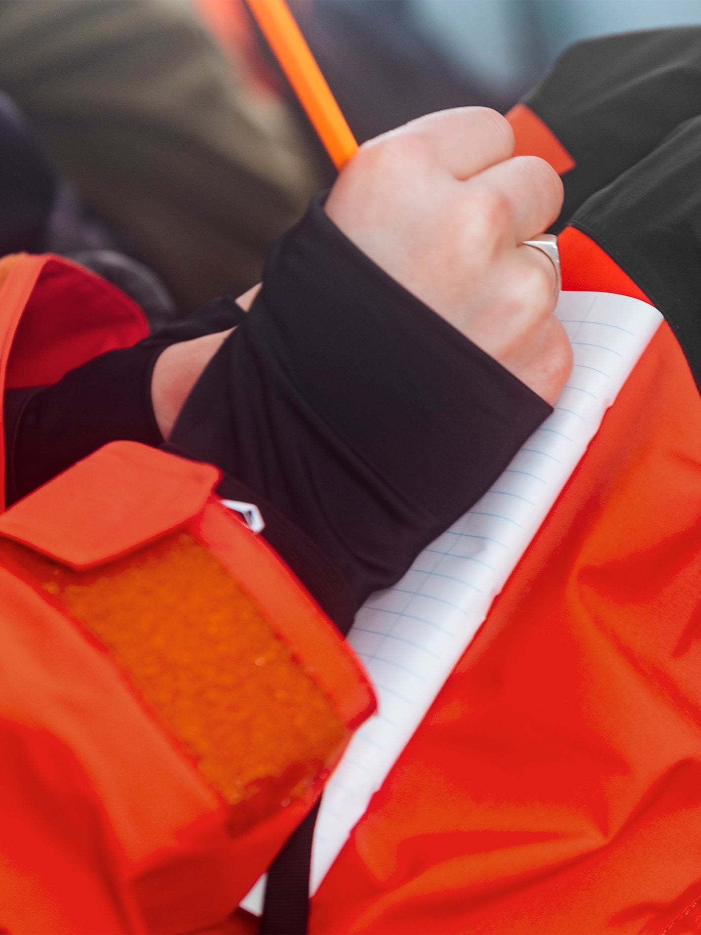 Gore-Tex V.Co At Stretchhose - ORANGE SHOCK