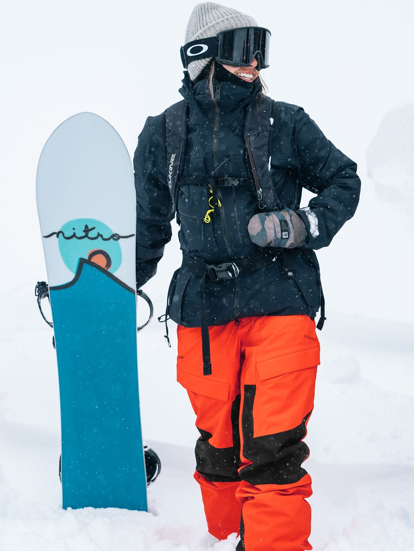 Gore-Tex V.Co At Stretchhose - ORANGE SHOCK