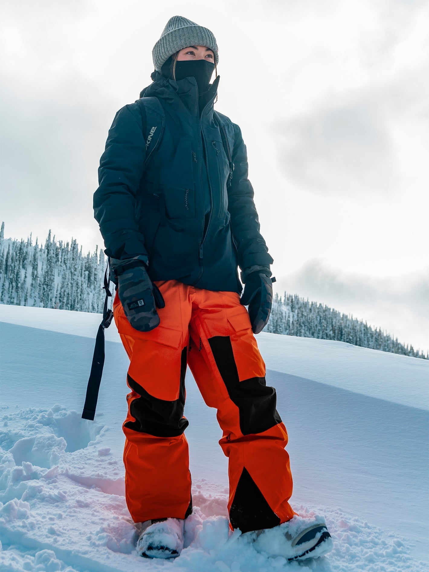 Gore-Tex V.Co At Stretchhose - ORANGE SHOCK