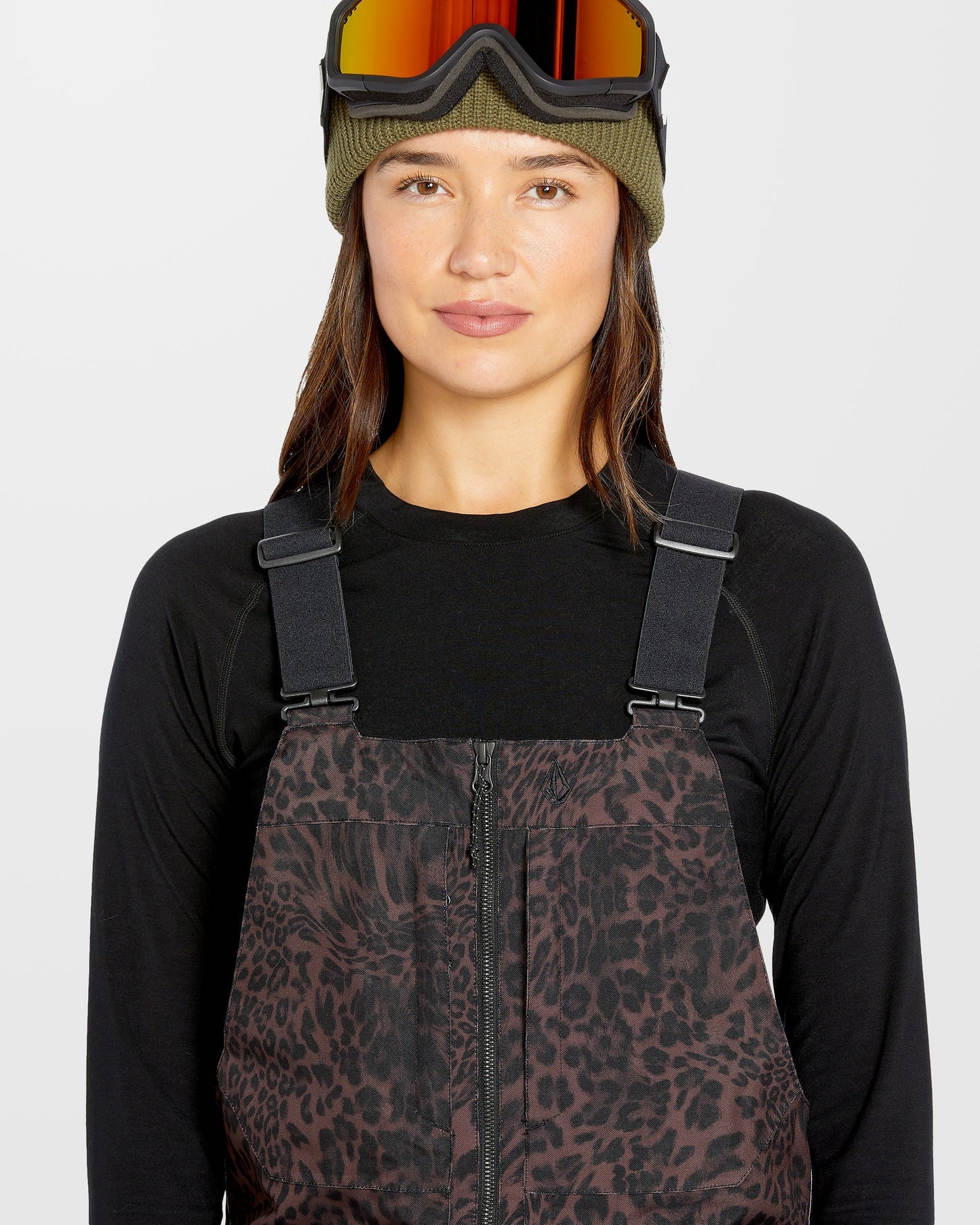 Swift Bib Jumpsuit - Leopard
