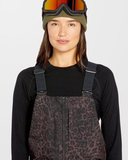 Swift Bib Jumpsuit - Leopard