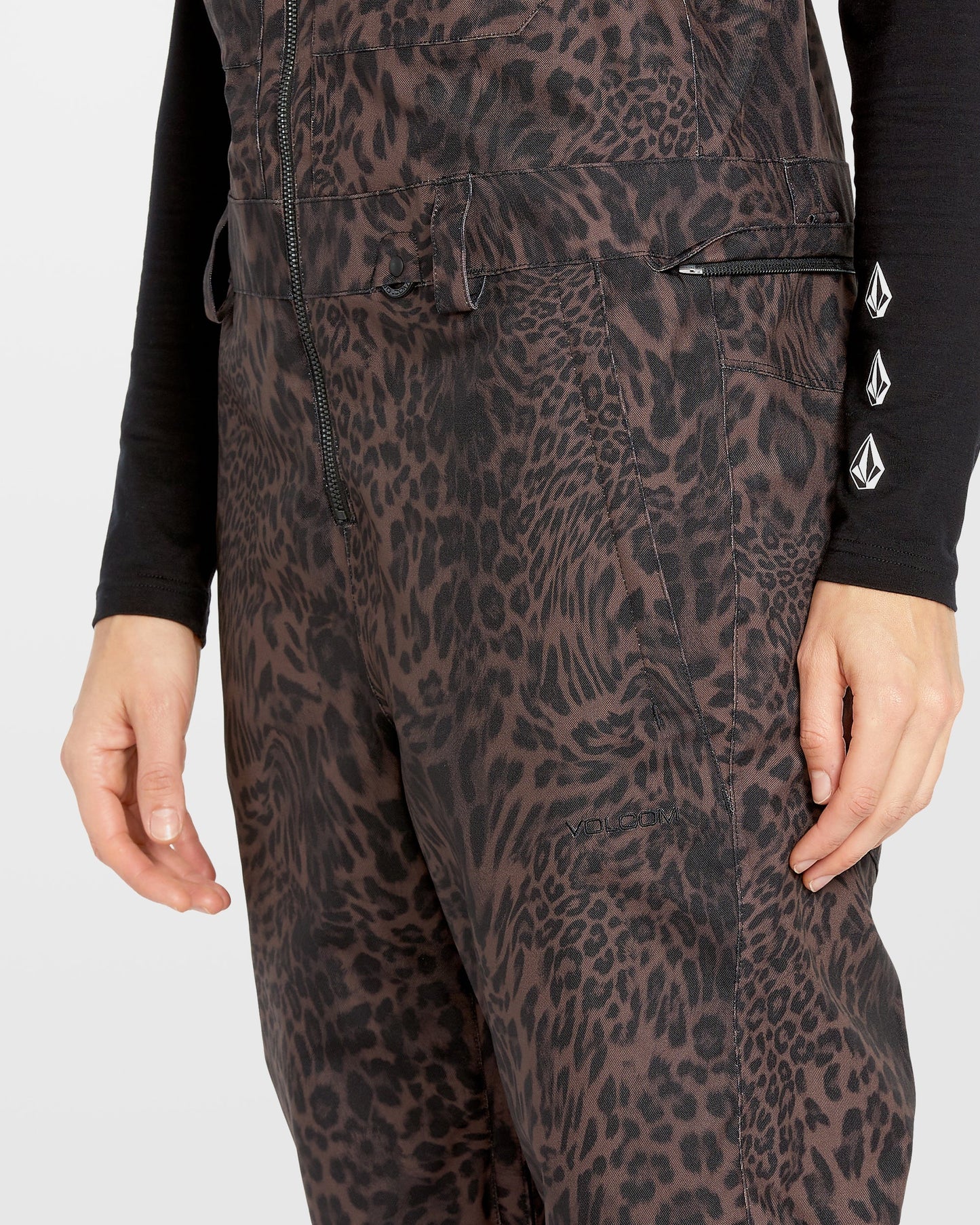 Swift Bib Jumpsuit - Leopard