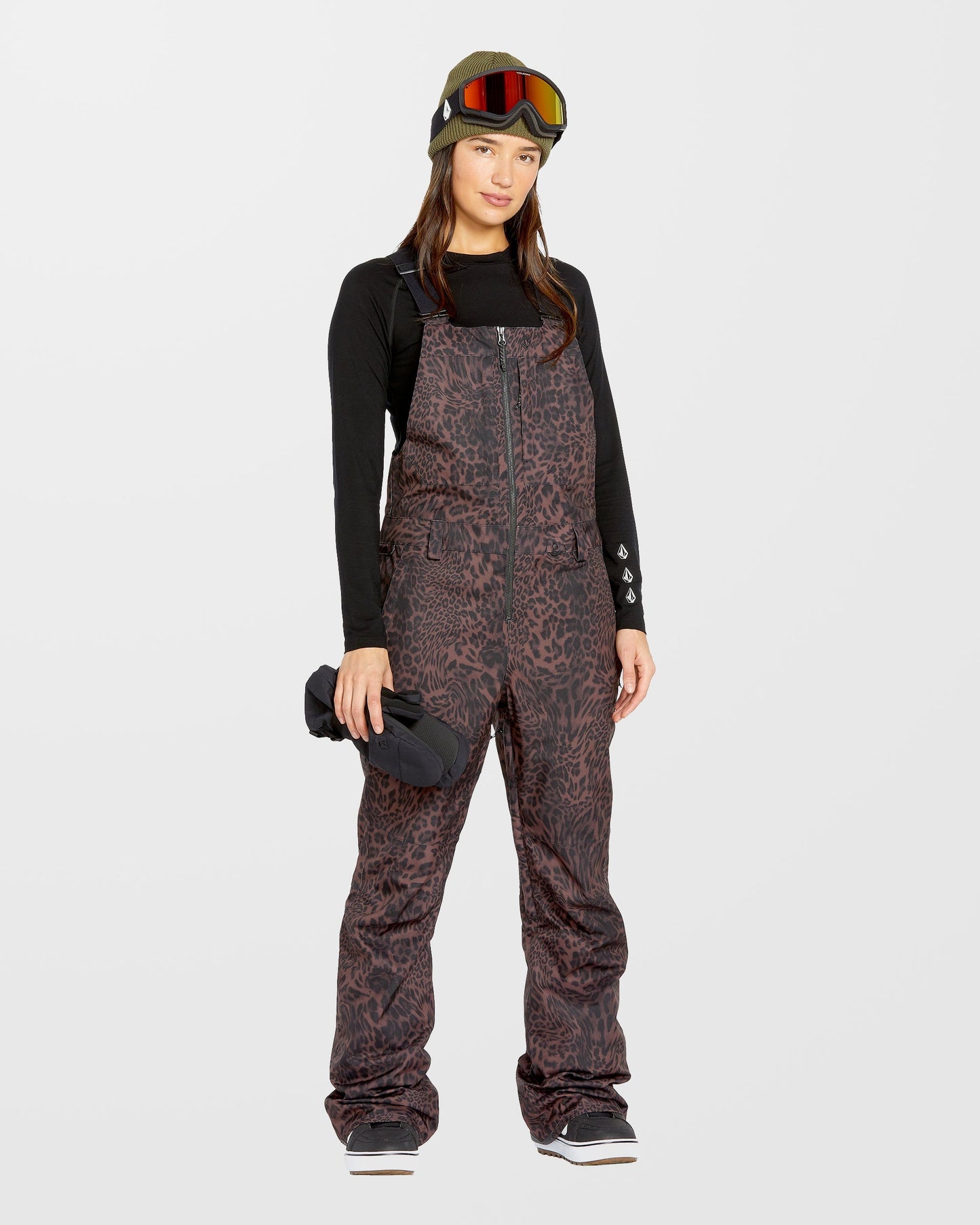 Swift Bib Jumpsuit - Leopard
