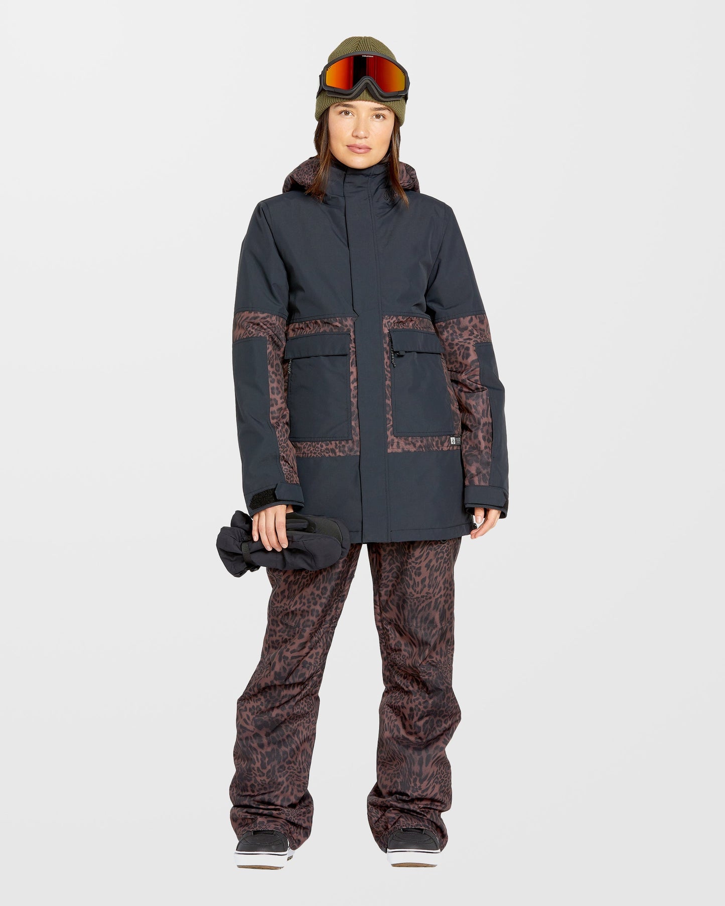 Swift Bib Jumpsuit - Leopard